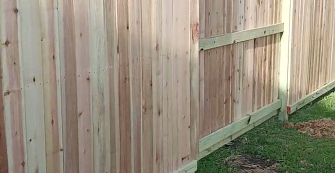 Wooden Privacy Fence
